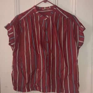 Universal Thread striped button up shirt